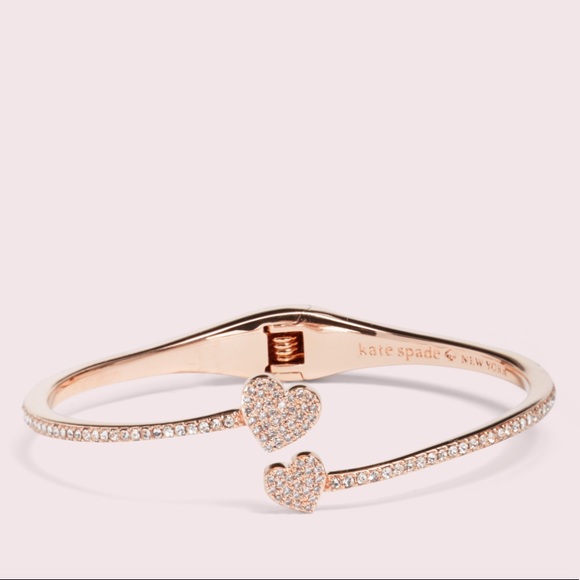 kate spade Jewelry - NWT KATE SPADE ♠️ YOURS TRULY OPEN HINGE PAVE CUFF